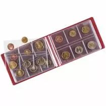 Color pocket album for 48 coins (purple)