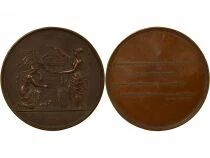 Commemoration - Bronze Medal, to the Victims of the July Revolution - 1830