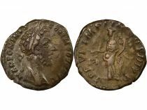 Commodus - Silver Denarius, Standing Aequitas - 181 Rome