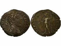 Commodus - Silver Denarius, Standing Mars - 189 Rome