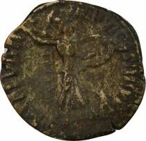 Commodus - Silver Denarius, Standing Minerva - 184 Rome