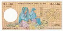 Comore 10,000 Francs - Al-Habib Seyyid Omar Bin Sumeit - Mausoleum of Ahmed Abdallah Abderehmane - 1996