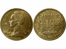 Comores 10 Francs - 1964 Paris