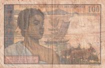 Comores 100 Francs Femmes - 1963 - Série Q.2946