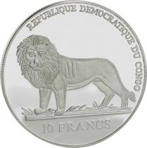 Congo (RDC) 10 Francs Argent BE CONGO 2006 - Garde Suisse