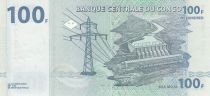 Congo (RDC) 100 Francs - Eléphant - Barrage - 2022