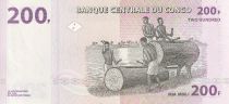Congo (RDC) 200 Francs - Agriculture - ND (2007-2013) - P.99