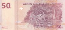 Congo (RDC) 50 Francs - Mask, Village - 2013 - P.97A