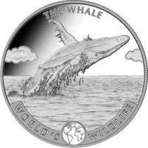 Congo (R&eacute;publique du) Baleine - Argent 1 once 2020- Congo
