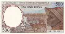 Congo 500 Francs - Troupeau - lettre C Congo - 1994