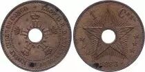 Congo Belga 1 Centime, L&eacute;opold II - Monogram - 1888