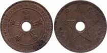 Congo Belga 2 Centimes, L&eacute;opold II - Monogram - 1888