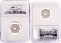 Congo Belga 5 Cents Star