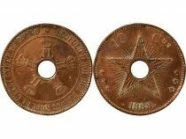 Congo Belge L&eacute;opold II - 10 Centimes - 1888