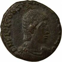 Constantine II - Nummus, Camp Gate - 328 / 329 Siscia