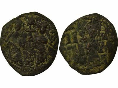 Constantine X & Eudokia - Follis, Class 1 - 1059 / 1167 Constantinople