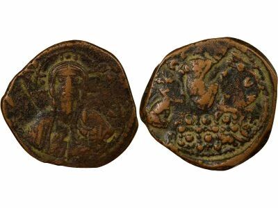 Constantine X - Follis, Class 2 - 1059 / 1167 Constantinople