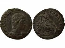 Constantius Gallus - Nummus, Soldier spearing Horseman - 351 / 355 Constantinople