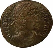 Constantius II - Maiorina, Galley & Emperor - 350 / 355 Thessaloniki