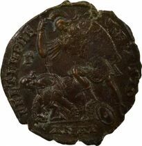 Constantius II - Maiorina, Soldier spearing Horseman - 351 / 355 Antioch