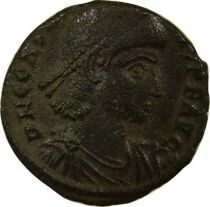 Constantius II - Nummus, Phoenix on Globe - 349 Nicomedia