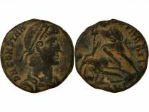 Constantius II - Nummus, Soldier spearing Horseman - 350 / 354 Cyzicus
