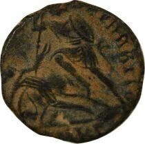 Constantius II - Nummus, Soldier spearing Horseman - 350 / 354 Cyzicus