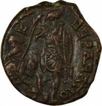 Constantius II - Nummus, Soldier spearing Horseman - 350 / 354 Siscia