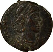 Constantius II - Nummus, Soldier spearing Horseman - 355 / 361 Antioch