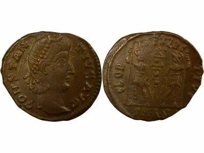 Constantius II - Nummus, Soldiers & Standard - 337 / 341 Antioch