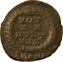 Constantius II - Nummus, Twenty-Year Wishes - 347 / 348 Antioch