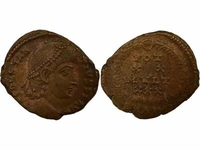 Constantius II - Nummus, Twenty-Year Wishes - 347 / 348 Antioch
