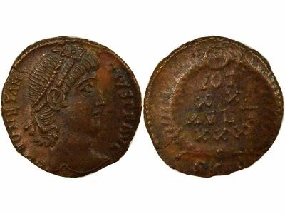 Constantius II - Nummus, Twenty-Year Wishes - 347 / 348 Antioch