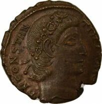Constantius II - Nummus, Twenty-Year Wishes - 347 / 348 Cyzicus