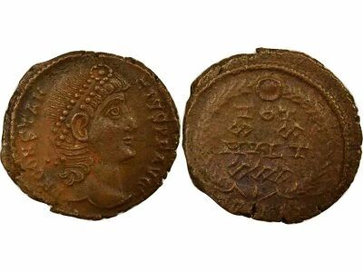 Constantius II - Nummus, Twenty-Year Wishes - 347 / 348
