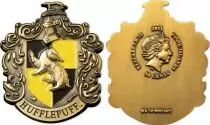 Cookinseln 50 Cents - Harry Potter  - Blason Hufflepuff - 2021