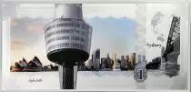 Cookinseln Sydney - Skyline collection -1 Dollar Silver Colour 2017