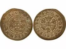 Copper Counter Token, with Globus cruciger - Nuremberg