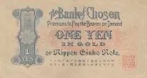 Corea 1 yen - Bearded man - Block 31 - 1916 - P.17a