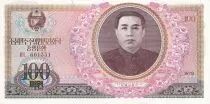Corea 100 won - Kim Il Sung - P.22