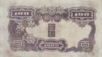 Corea 100 Yen Man w/beard - ND (1944)