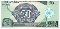Corea 50 Won Statue Chollima - 1988