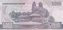 Corea 5000 won - Kim Il Sung - 2006
