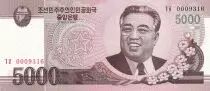 Corea 5000 Won - Kim Il Sung - 2008 - UNC - P.66