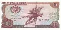 Corea del Norte 10 won - Statue Chollima - Factory - 1978 - UNC - P.20e
