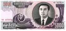 Corea del Norte 1000 won - Kim Il Sung - 2002 - P.45a