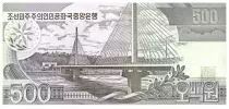 Corea del Norte 500 Won Assembly Hall - Bridge - 1998