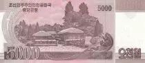 Corea del Norte 5000 Won - Kim Il Sung - 2008 - UNC - P.66