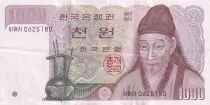 Corea del Sur 1000 Won - Yi Hwang - ND (1983) - P.47