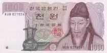 Corea del Sur 1000 Won - Yi Hwang - ND (1983) - P.47